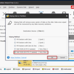 Completely wipe hard drive Windows 10 securely erase all data permanently